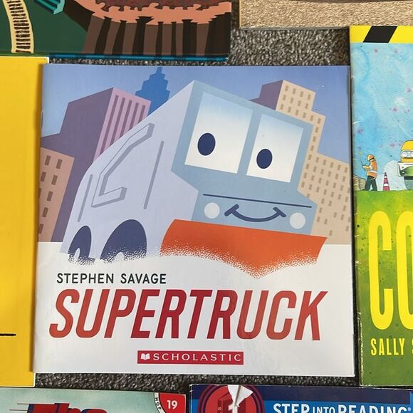 Lot of 9 truck, trains, and car books - Pixar cars, Thomas the Train, go dog go - Picture 9 of 16